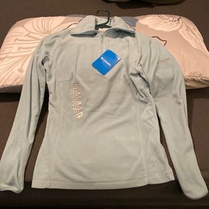 NWT Light Blue Columbia Fleece Jacket in XS